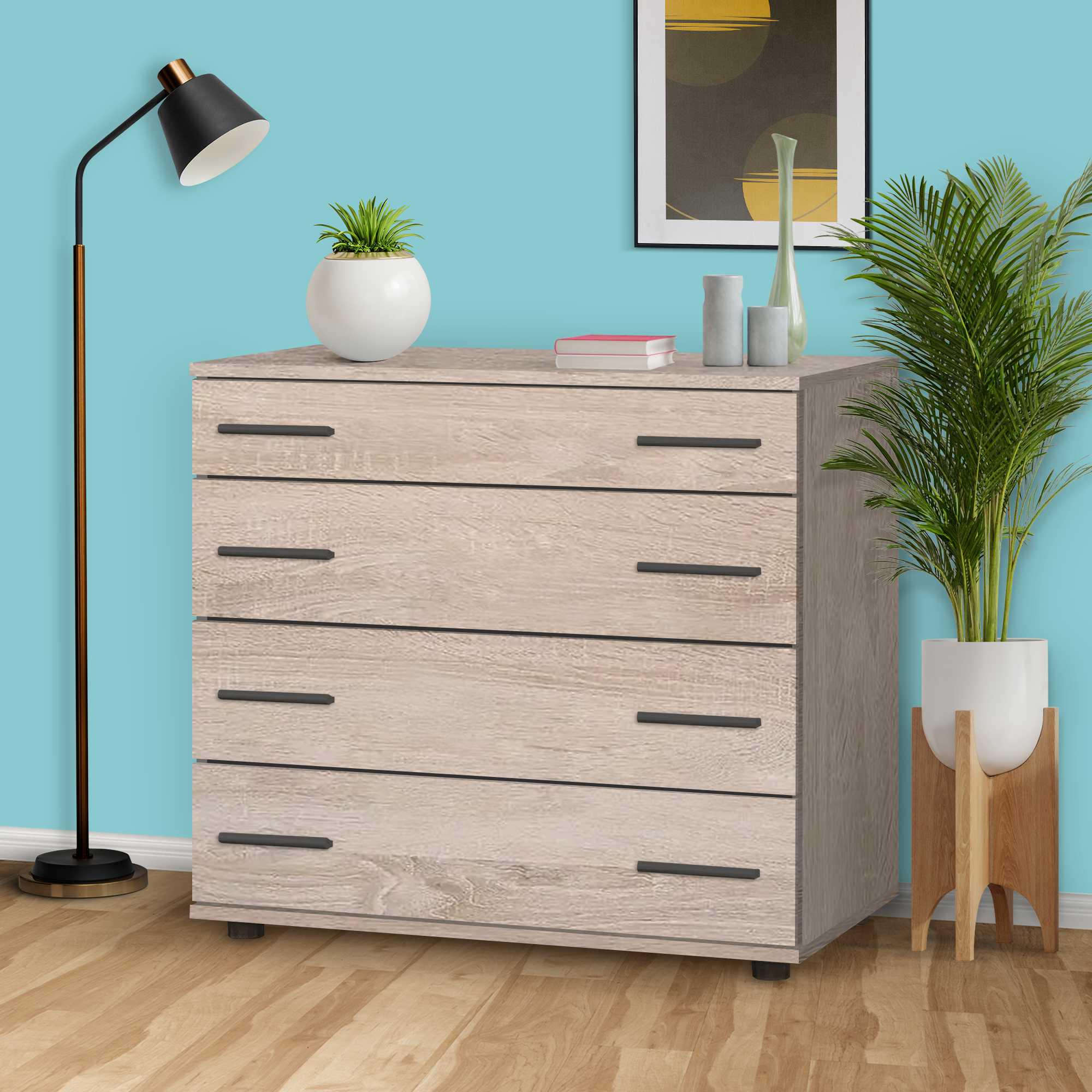 Комод з висувними шухлядами Дуб Сонома (О1) - фото 3 Комод з висувними шухлядами Дуб Сонома (О1) - фото 3