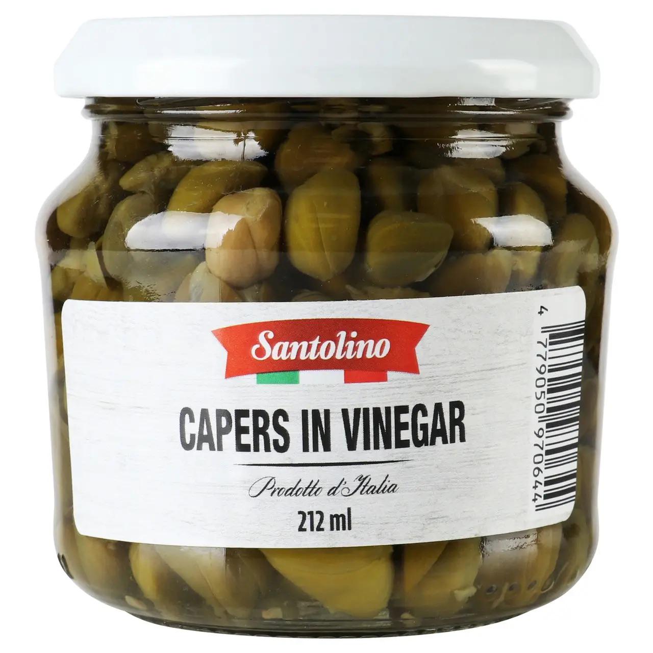 Каперсы Santolino Caperberries in Vinegar 212 г (20516559)