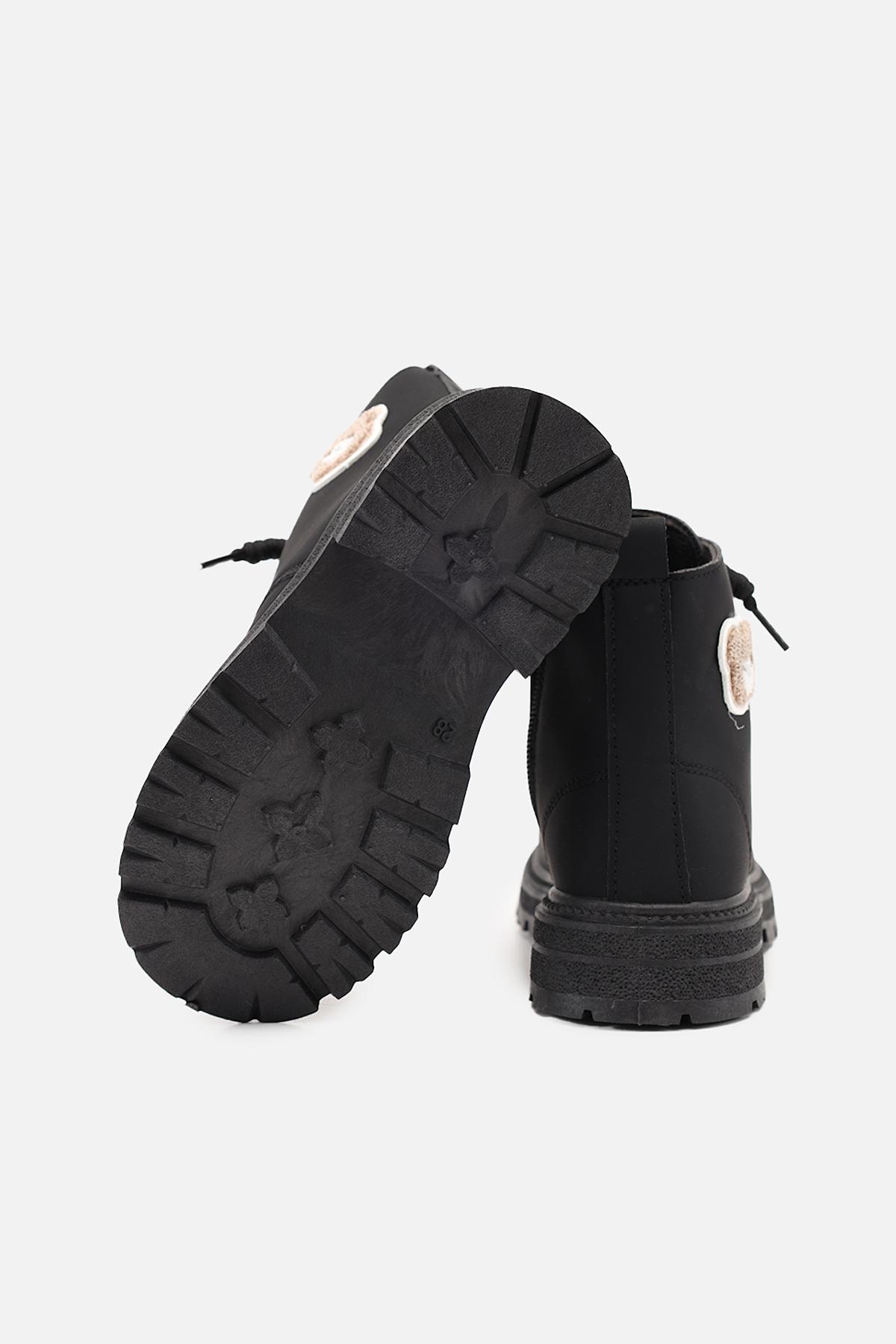 Черевики дитячі демісезонні ЦБ-00275954 для дівчинки р. 28 Чорний (29085918) - фото 6 Черевики дитячі демісезонні ЦБ-00275954 для дівчинки р. 28 Чорний (29085918) - фото 6