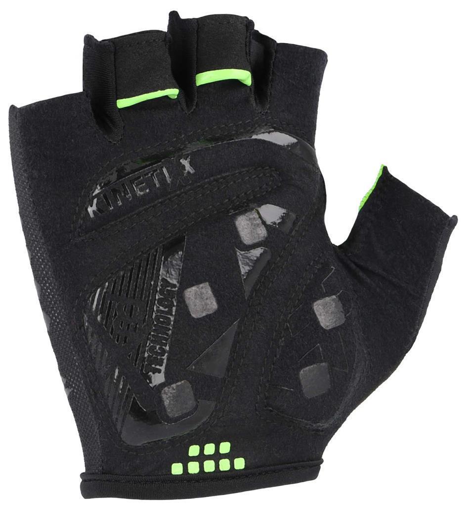 Велорукавички KinetiXx Luke Top Function Bike Glove unisex без пальців р. 10 Чорний/Салатовий - фото 3