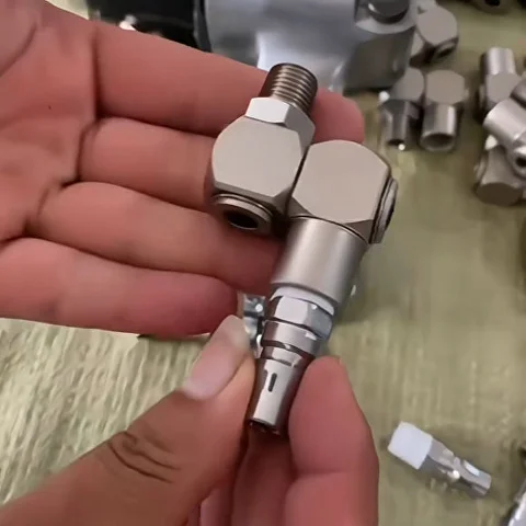 Фітинг для труби для з'єднання пневматичного інструменту зі шлангом для подачі повітря під тиском (J00196) - фото 2 Фітинг для труби для з'єднання пневматичного інструменту зі шлангом для подачі повітря під тиском (J00196) - фото 2