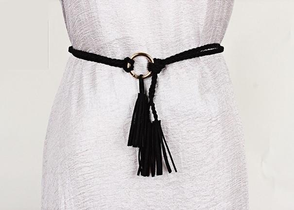 Пояс с кисточками для платья NUOYA (03814)
