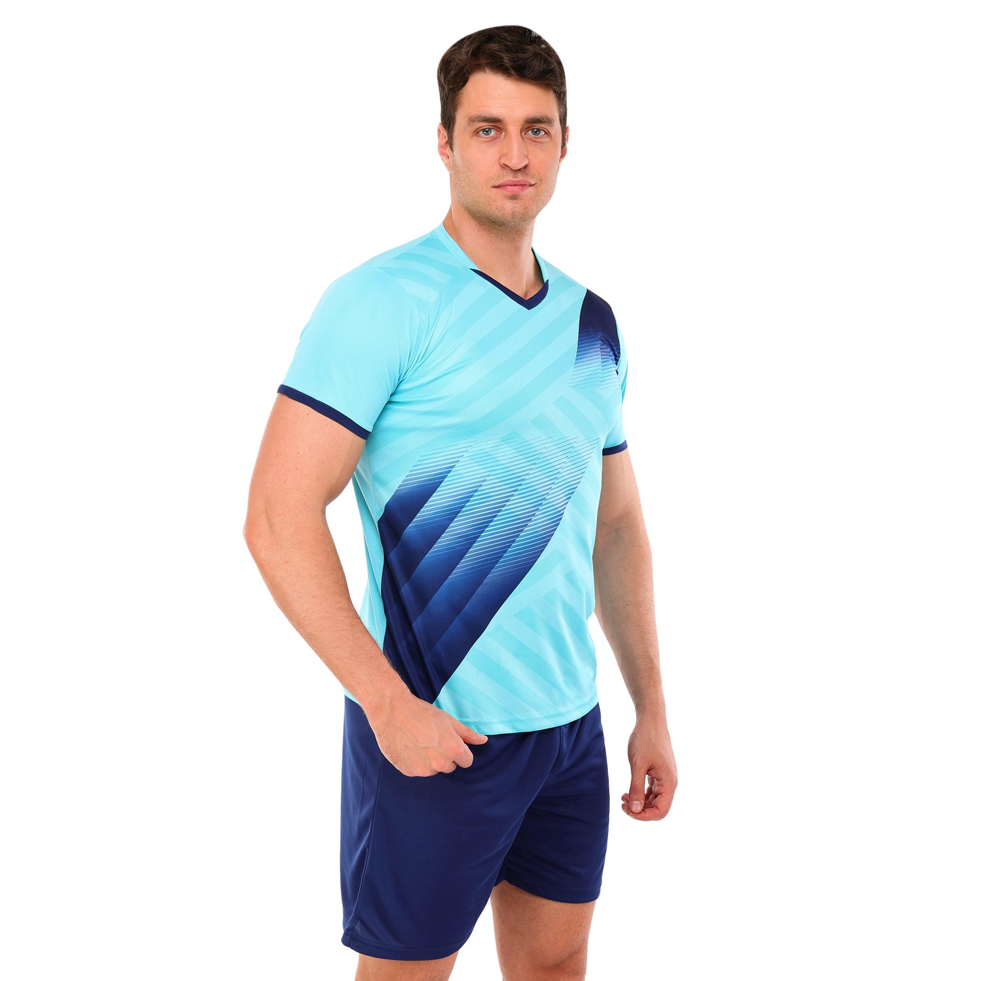 Форма футбольная комплект Lingo ADM-Z112 футболка/шорты полиэстер 3XS Синий-темно-синий (ADM-Z112_Синий-темно-синий_3X)