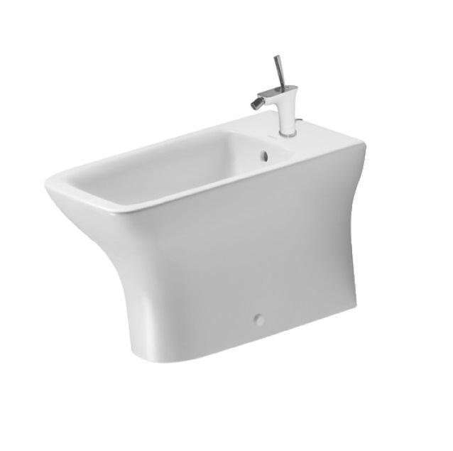Биде напольное DURAVIT PURAVIDA 2247100000 прямоугольное 630x360 мм Белый (ANT-4964)