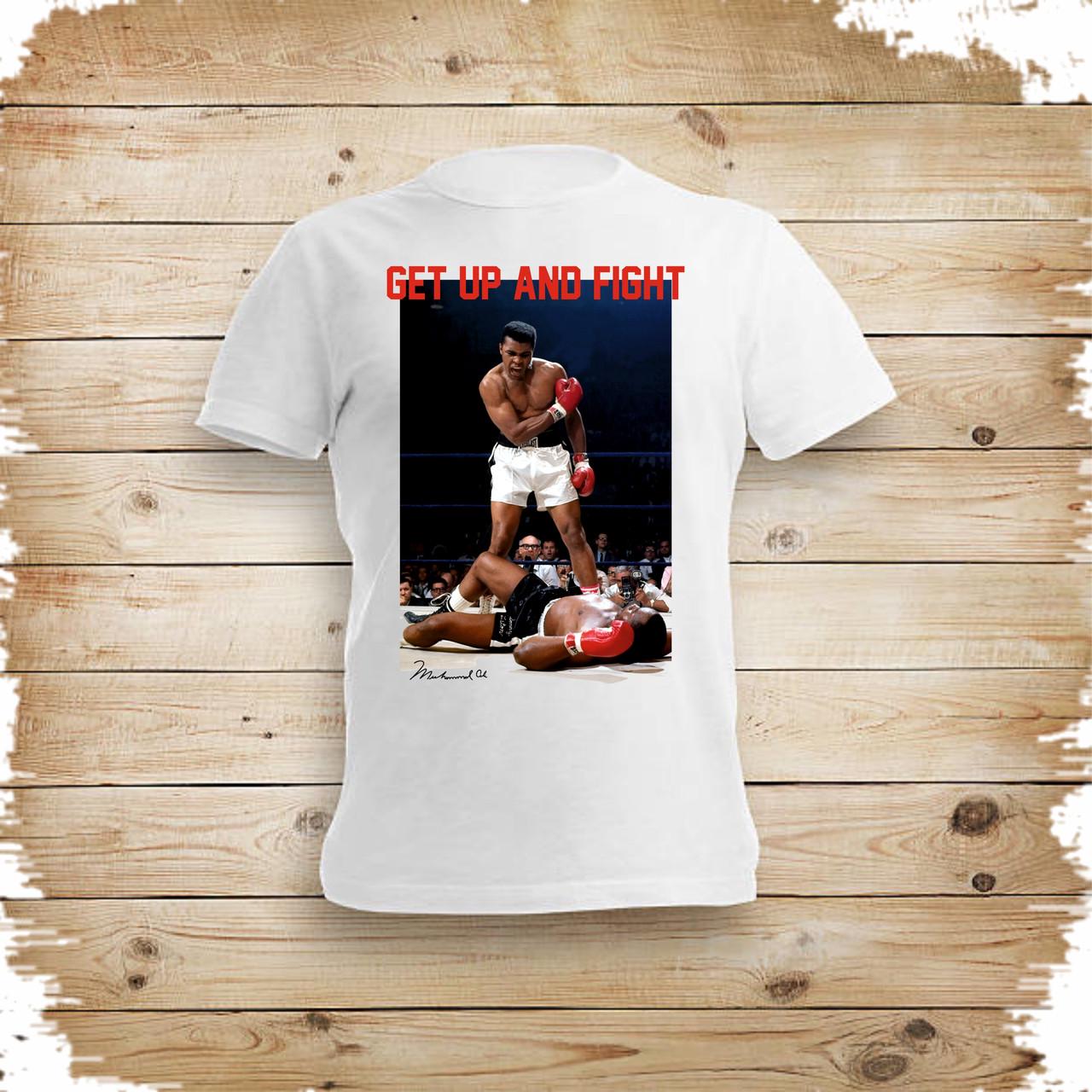 Футболка YOUstyle Muhammad Ali 0001 S White (14405040)