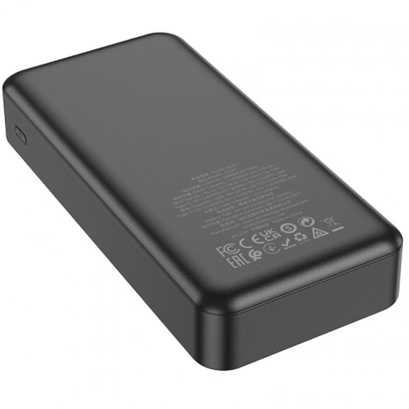 Повербанк Hoco J102A Cool figure 20000 mAh PD20 W+QC3,0 Черный - фото 2