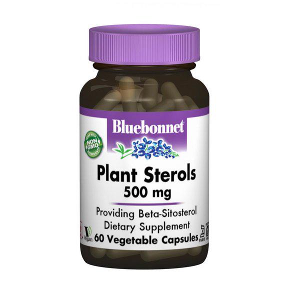 Комплекс для профілактики тиску та кровообігу Bluebonnet Nutrition Plant Sterols 500 мг 60 Caps