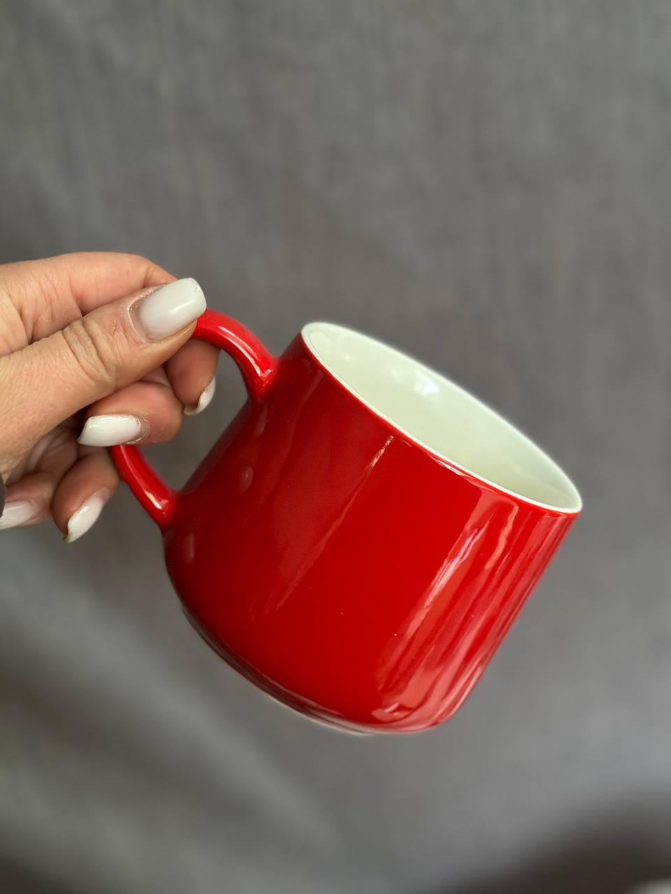 Кружка новорічна керамічна Olens Санта 350 мл Червоний (102-1021) - фото 3 Кружка новорічна керамічна Olens Санта 350 мл Червоний (102-1021) - фото 3