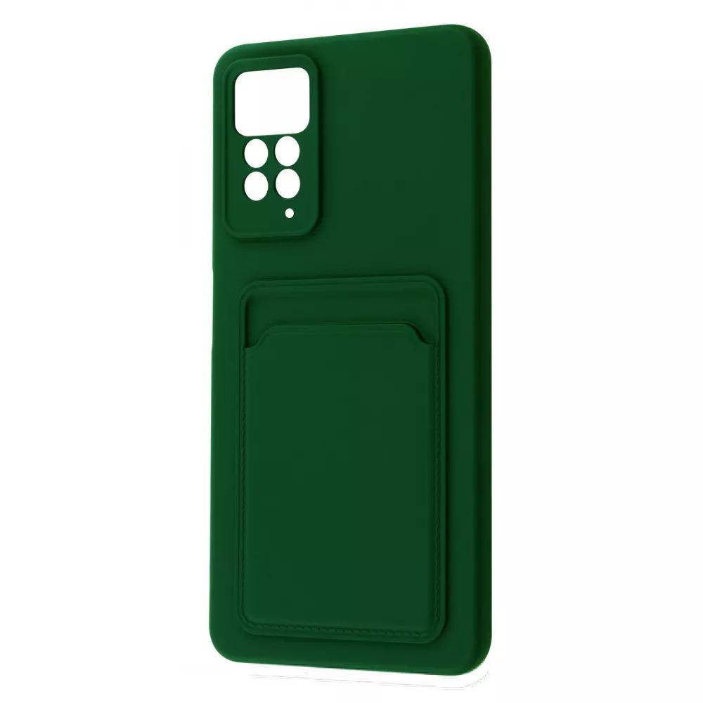 Чехол-накладка для телефона WAVE Colorful Pocket Xiaomi Redmi Note 11 4G/Redmi Note 11S Dark green