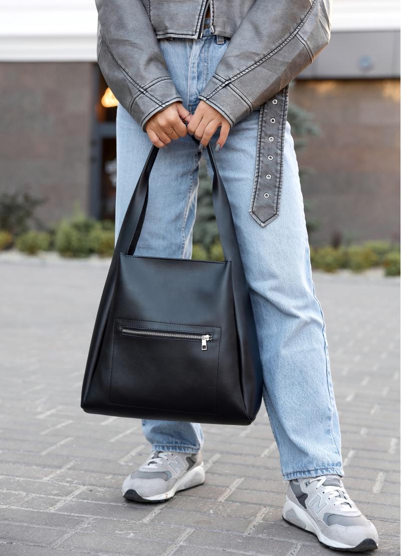 Жіноча сумка Sambag HOBO BLISS Чорний (53453001) - фото 3