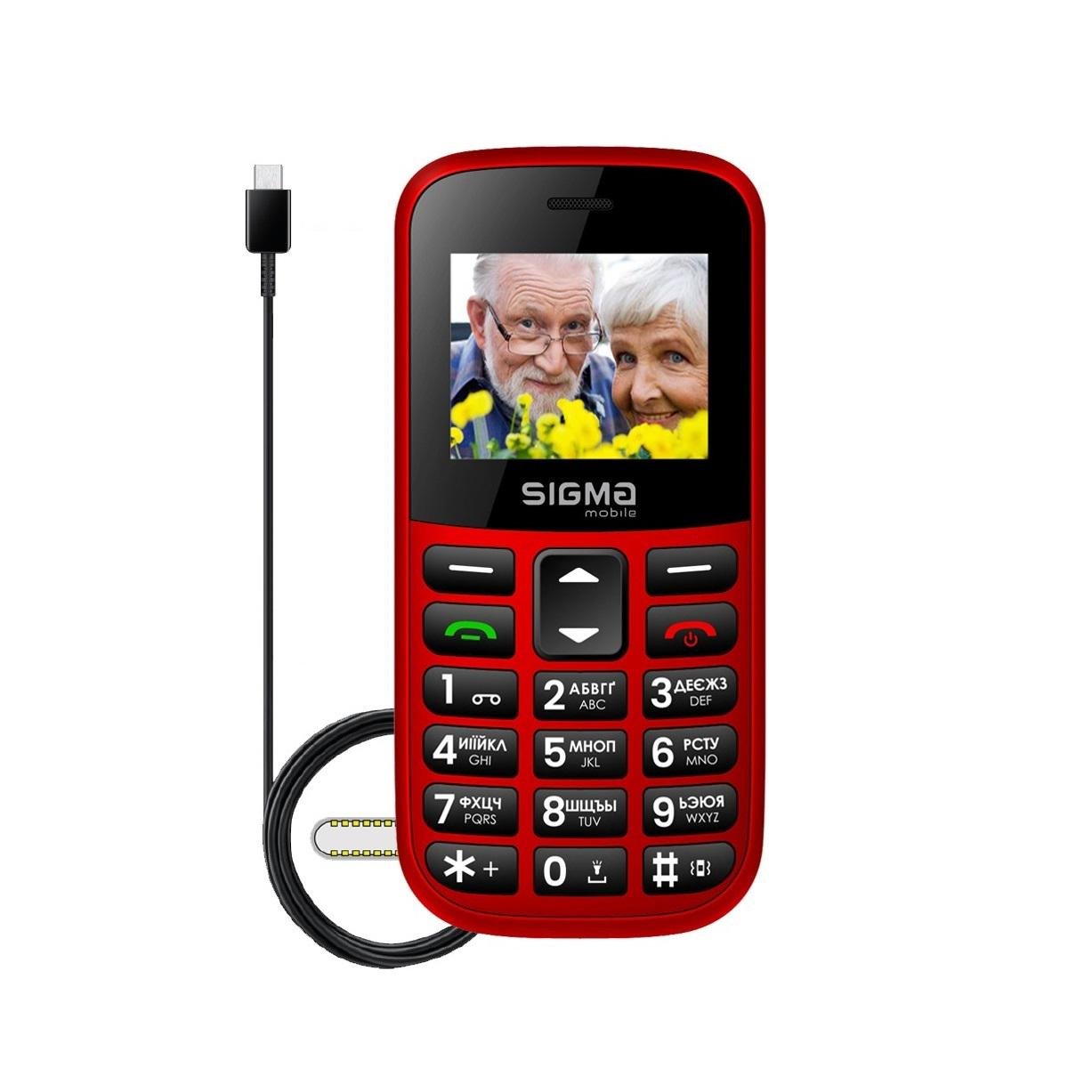 Мобильный телефон Sigma mobile Comfort 50 CF115 EASY Red (4827798585221)