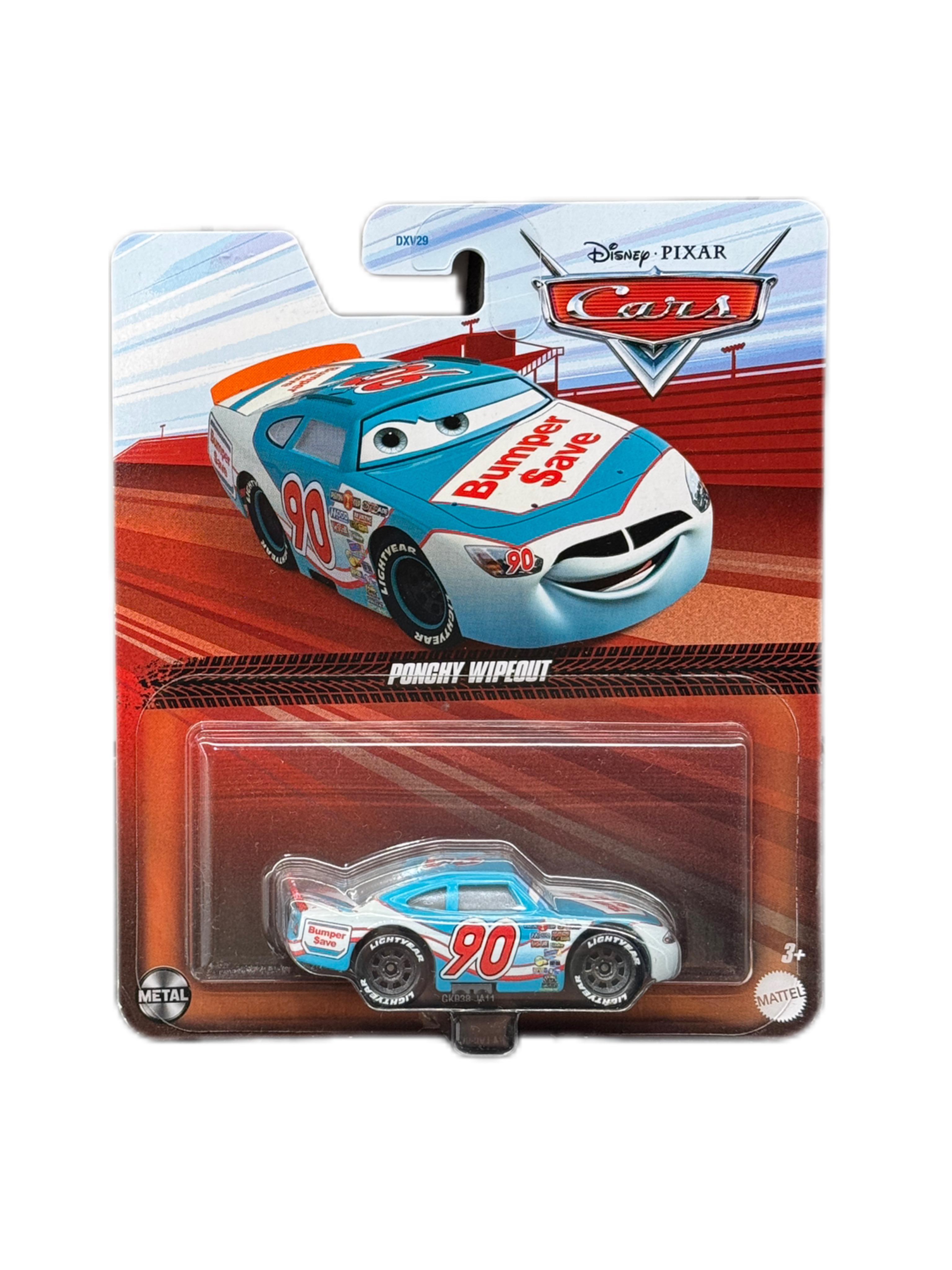 Іграшкова машинка Mattel Cars Ponchy Wipeout Пончі Вайпаут (20919481)