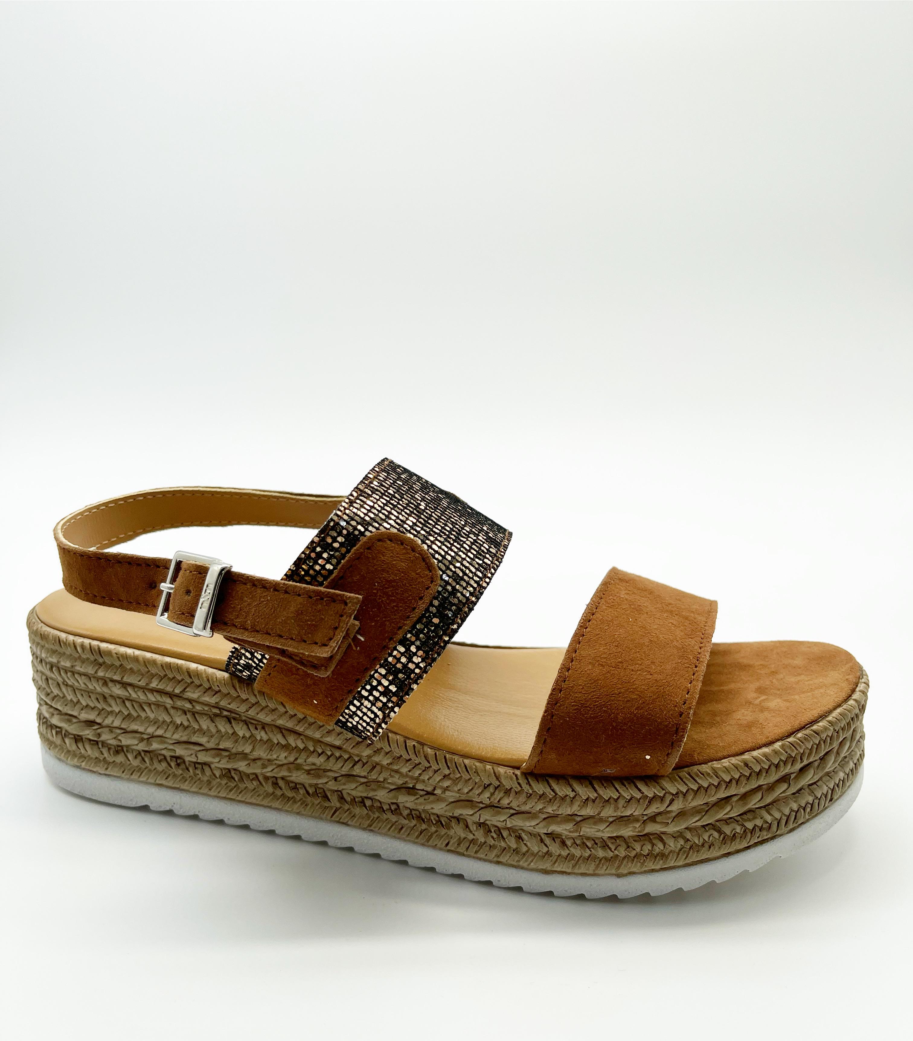 Босоножки женские Nila Nila AM3048 р. 36 Коричневый