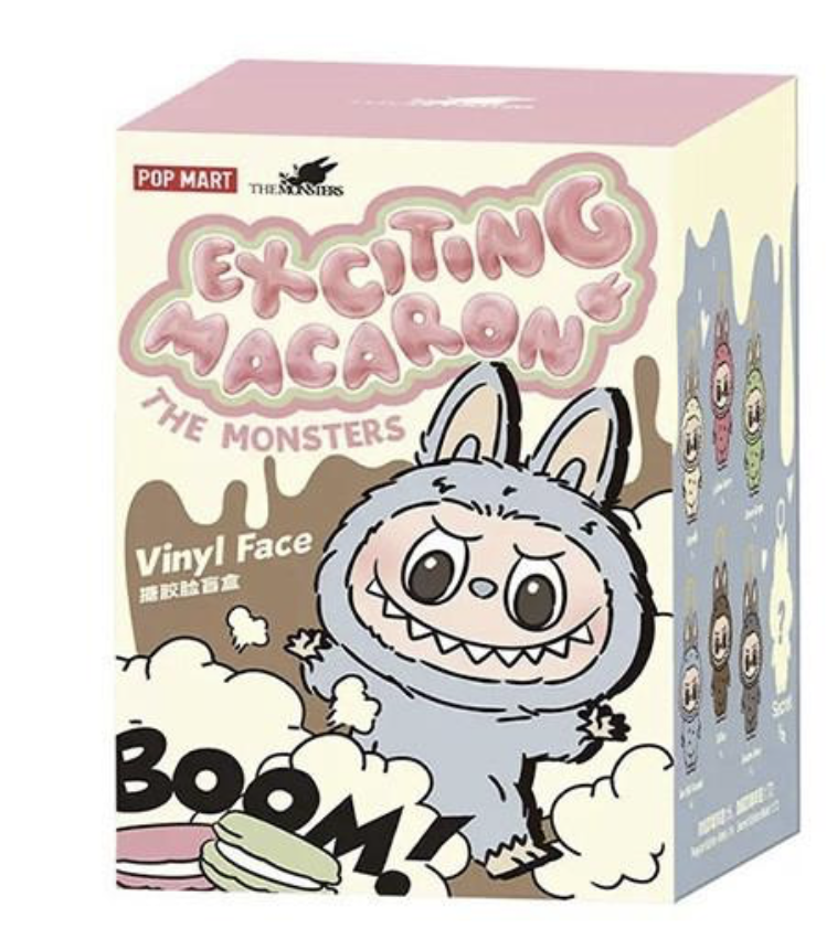 Игрушка-сюрприз Labubu Exciting Macaron слепая коробка