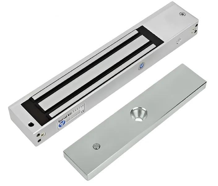 Электромагнитный замок Yli Electronic YM-350N DC12 V/500 mA, DC24 V/250 mA серый (99-00005095)