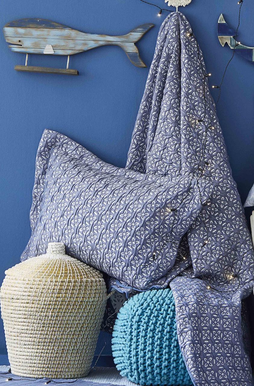 Плед покрывало Karaca Home Ruben 2019-2 lacivert 160х220 (svt-2000022230728)