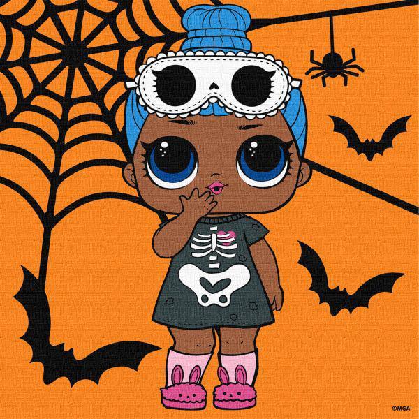 Картина номерів Ideyka L.O.L. Surprise! Sleepy Bones 25x25 см (KHO1332)