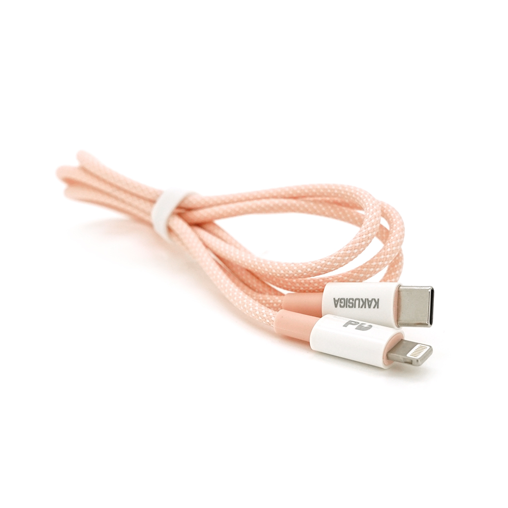 Кабель iKaku KSC-723 GAOFEI Type-C to Lightning PD20W 1 м Розовый (26829)