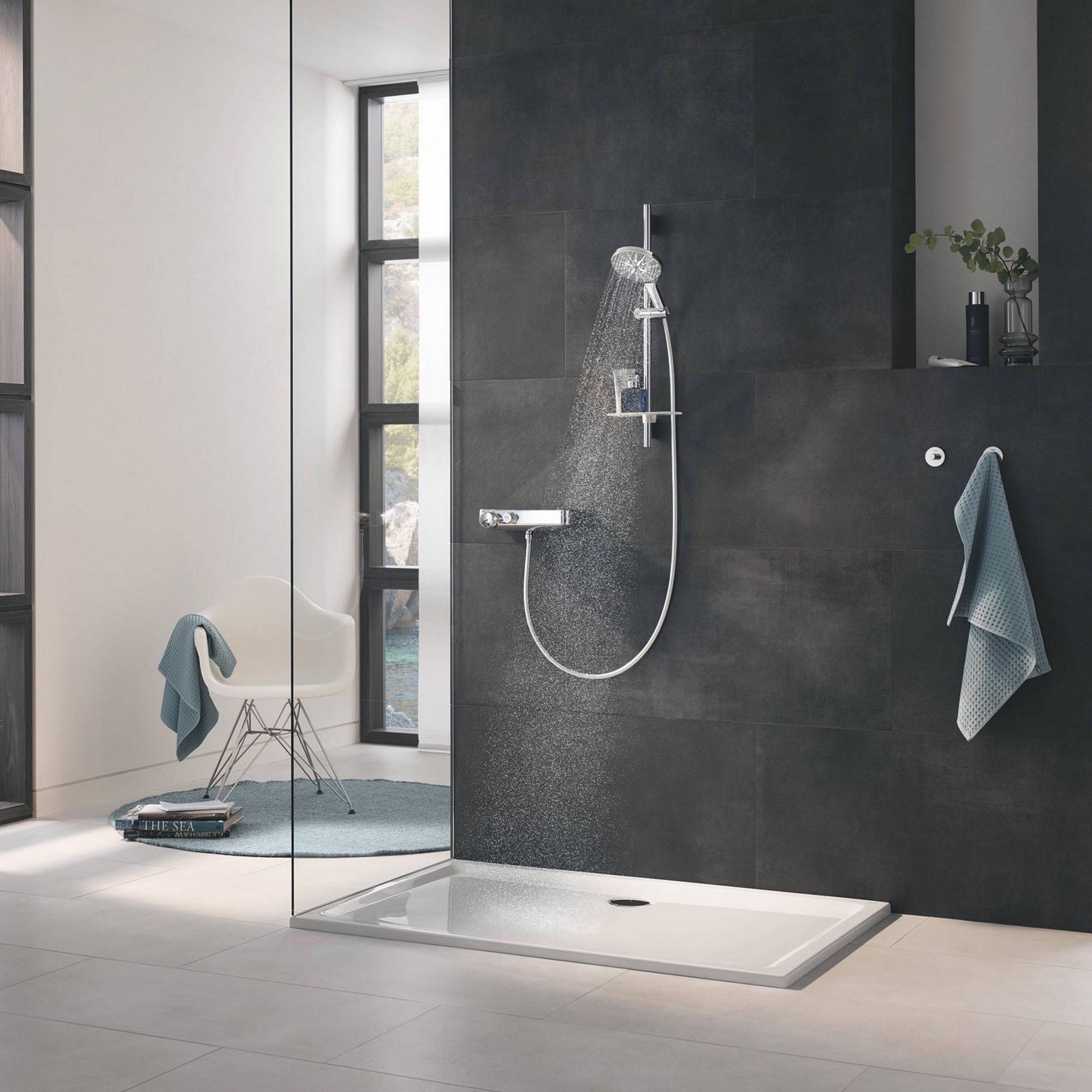 Душевая лейка Grohe Rainshower Smartactive 26553000 многорежимная 150 мм Хром (77917) - фото 14