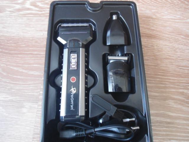 Машинка для стрижки ProGemei GM 789 3в1 працює від акумулятора Чорний - фото 9 Машинка для стрижки ProGemei GM 789 3в1 працює від акумулятора Чорний - фото 9