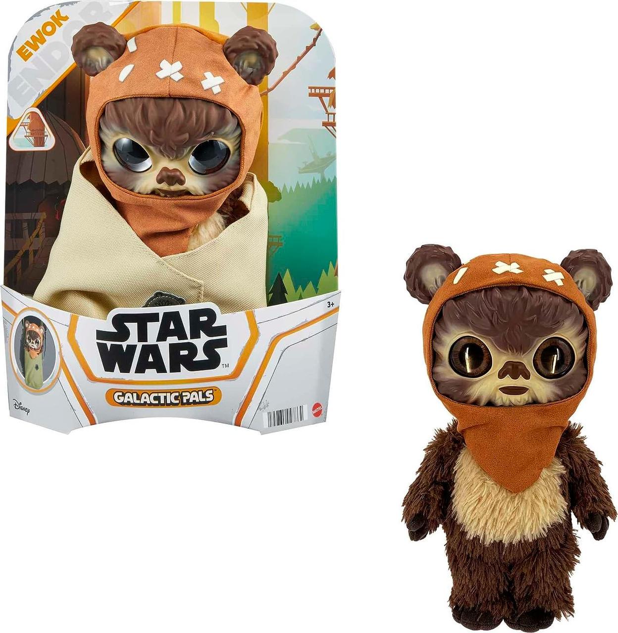Плюшевая игрушка Эвок в сумке Звездные воины Star Wars Galactic Pals Plush Toy (HGB99) - фото 2 Плюшевая игрушка Эвок в сумке Звездные воины Star Wars Galactic Pals Plush Toy (HGB99) - фото 2