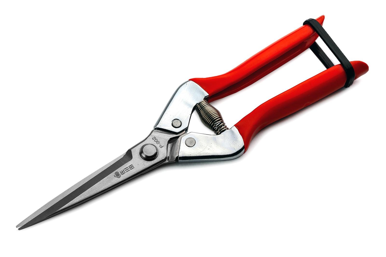 Садові ножиці Sagawata з нержавіючої сталі подовжені 215 мм (P-902_L) Садові ножиці Sagawata з нержавіючої сталі подовжені 215 мм (P-902_L)