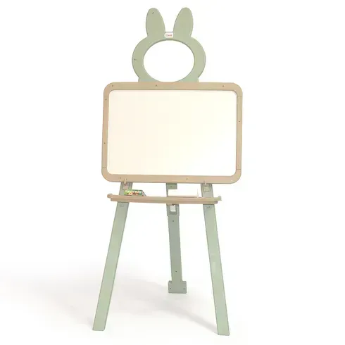 Мольберт-доска для рисования Doloni Toys ECO двухсторонняя магнитная регулируемая Бежево-зеленый (151-98-013777/01eco) Мольберт-доска для рисования Doloni Toys ECO двухсторонняя магнитная регулируемая Бежево-зеленый (151-98-013777/01eco)