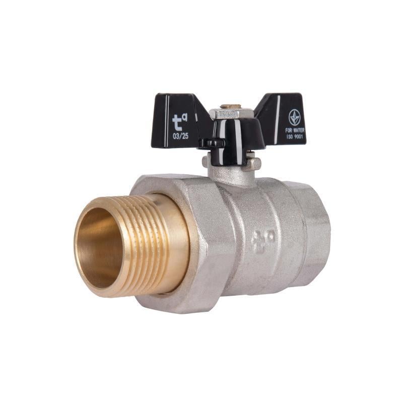 Кран шаровой Thermo Alliance Base Американка прямой 1" ВЗ (SD221W25)