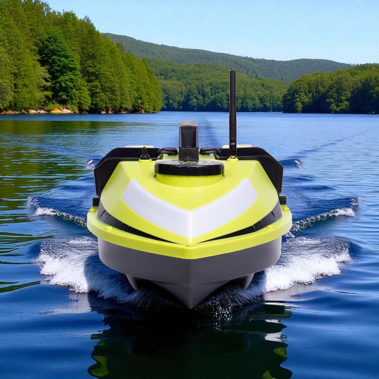 Човник для риболовлі Fish Killer Pirate з GPS 99 позицією 3 бункери до 2 кг до 600 м (2667664523) - фото 4 Човник для риболовлі Fish Killer Pirate з GPS 99 позицією 3 бункери до 2 кг до 600 м (2667664523) - фото 4