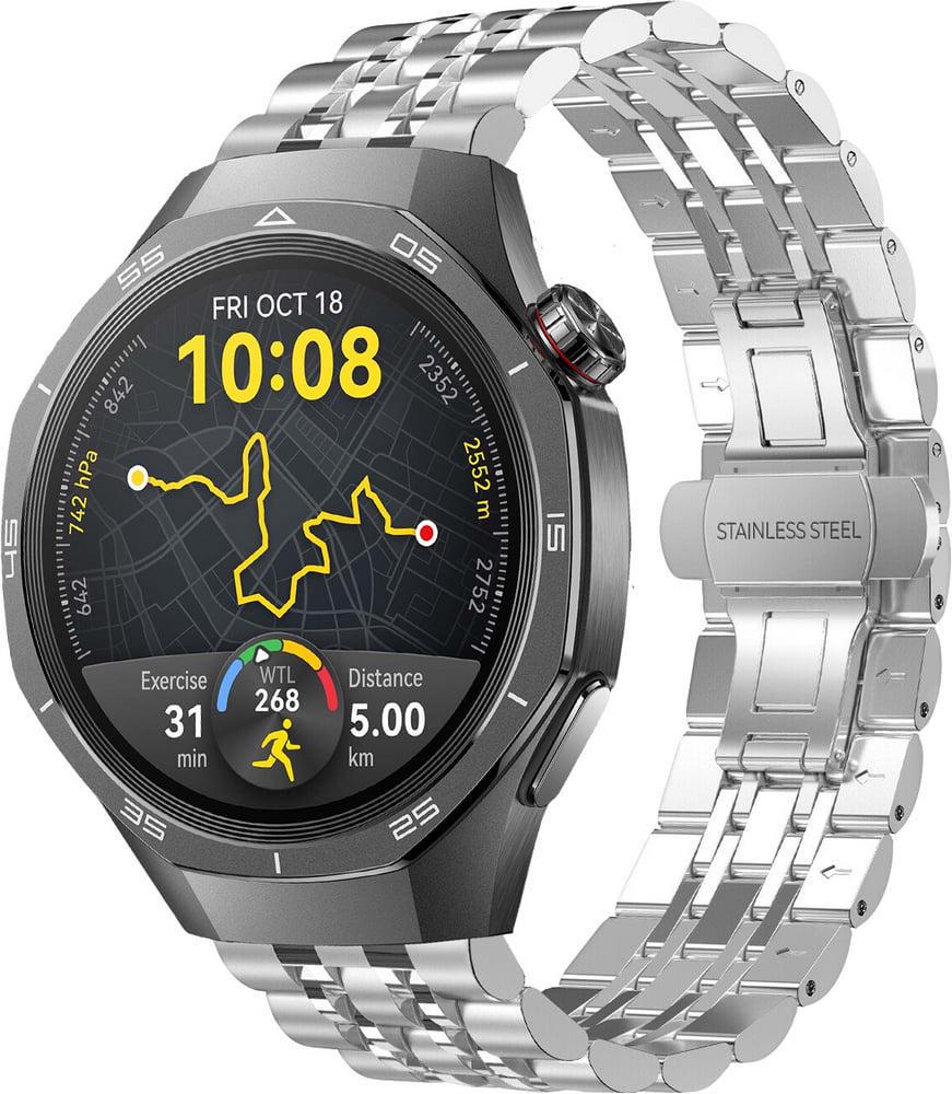 Браслет металевий Spinye для Huawei Watch GT 5/GT 5 Pro 46 мм Silver (38653-59) Браслет металевий Spinye для Huawei Watch GT 5/GT 5 Pro 46 мм Silver (38653-59)