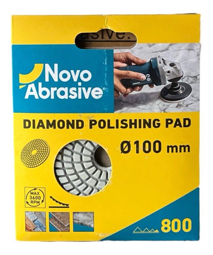 Круг алмазный шлифовальный NovoAbrasive гибкий P800 100 мм (23813855)