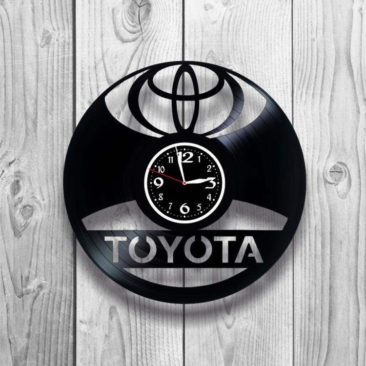 Часы настенные Toyota 0474 из виниловой пластинки