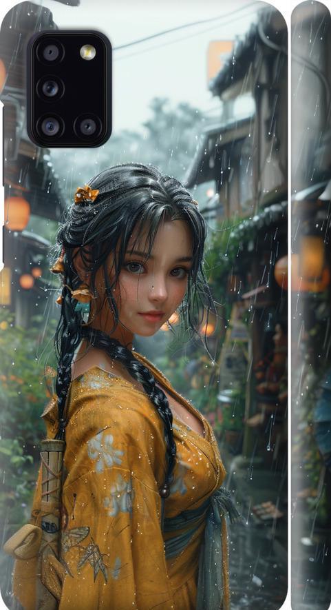 Чехол на Samsung Galaxy A31 A315F Anime-girl (6133m-1908-42517)