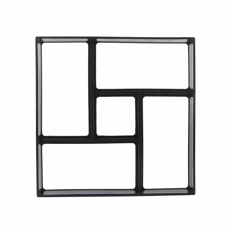 Форма для тротуарной плитки/брусчатки Lesko P40X40 пластиковая (25714253)