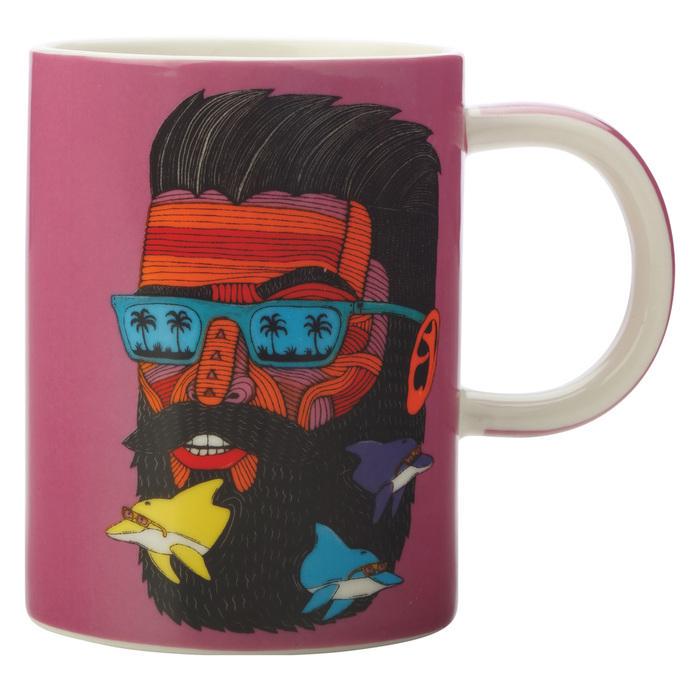 Кружка для кофе Maxwell & Williams Dolphin Man MULGA фарфор 450 мл (2627097)