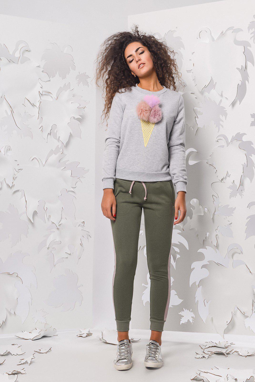 Свитшот Carica -SV-7521-4 L Серый (2000002035459) - фото 1