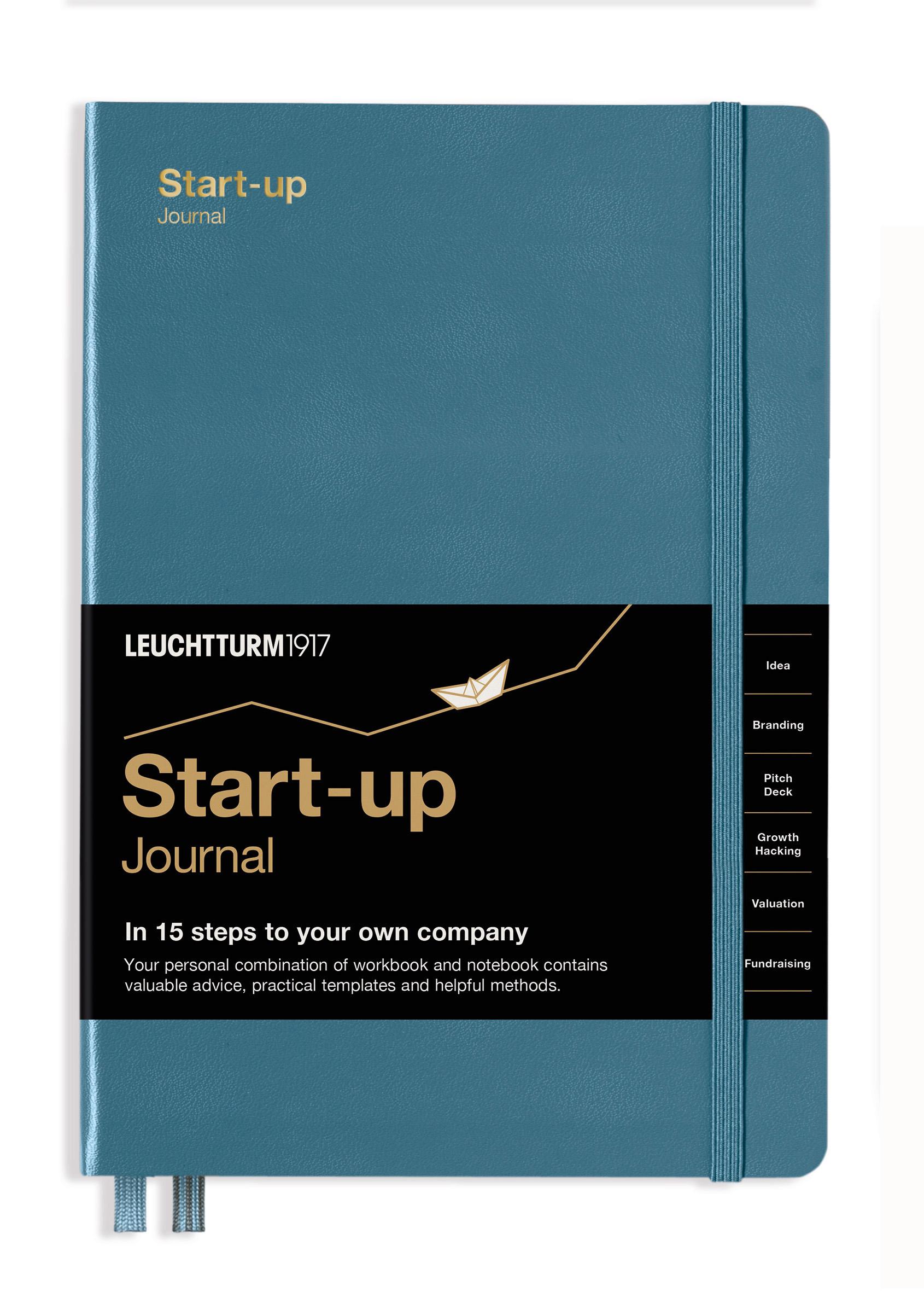 Блокнот Leuchtturm1917 Start-up Journal английский язык Stone Blue (363844) Блокнот Leuchtturm1917 Start-up Journal английский язык Stone Blue (363844)