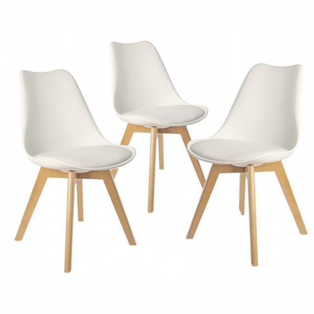 Кресло Bonro B-487 3шт. Белый (2455357374)