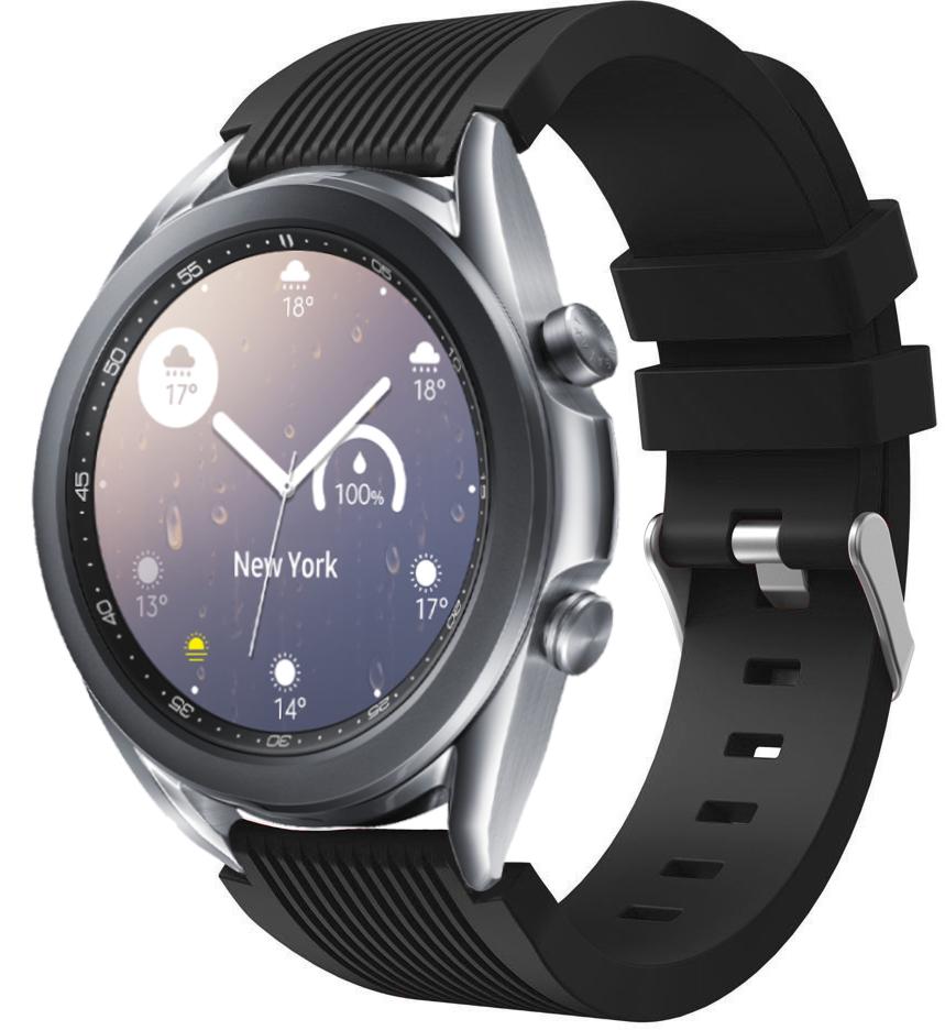 Ремешок Line для Galaxy Watch 3 41 мм Black (19431)