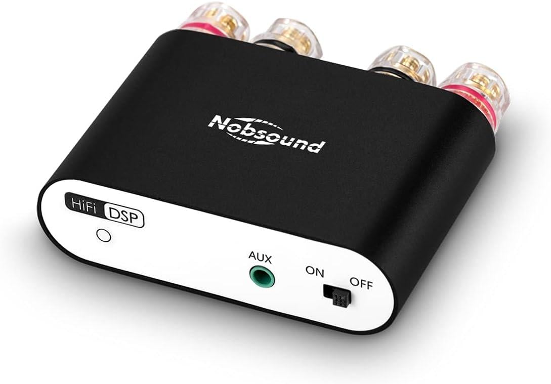 Підсилювач потужності Nobsound NS-10G PRO 2.0 канальний Bluetooth 5.0 100W Black (NS-10G)