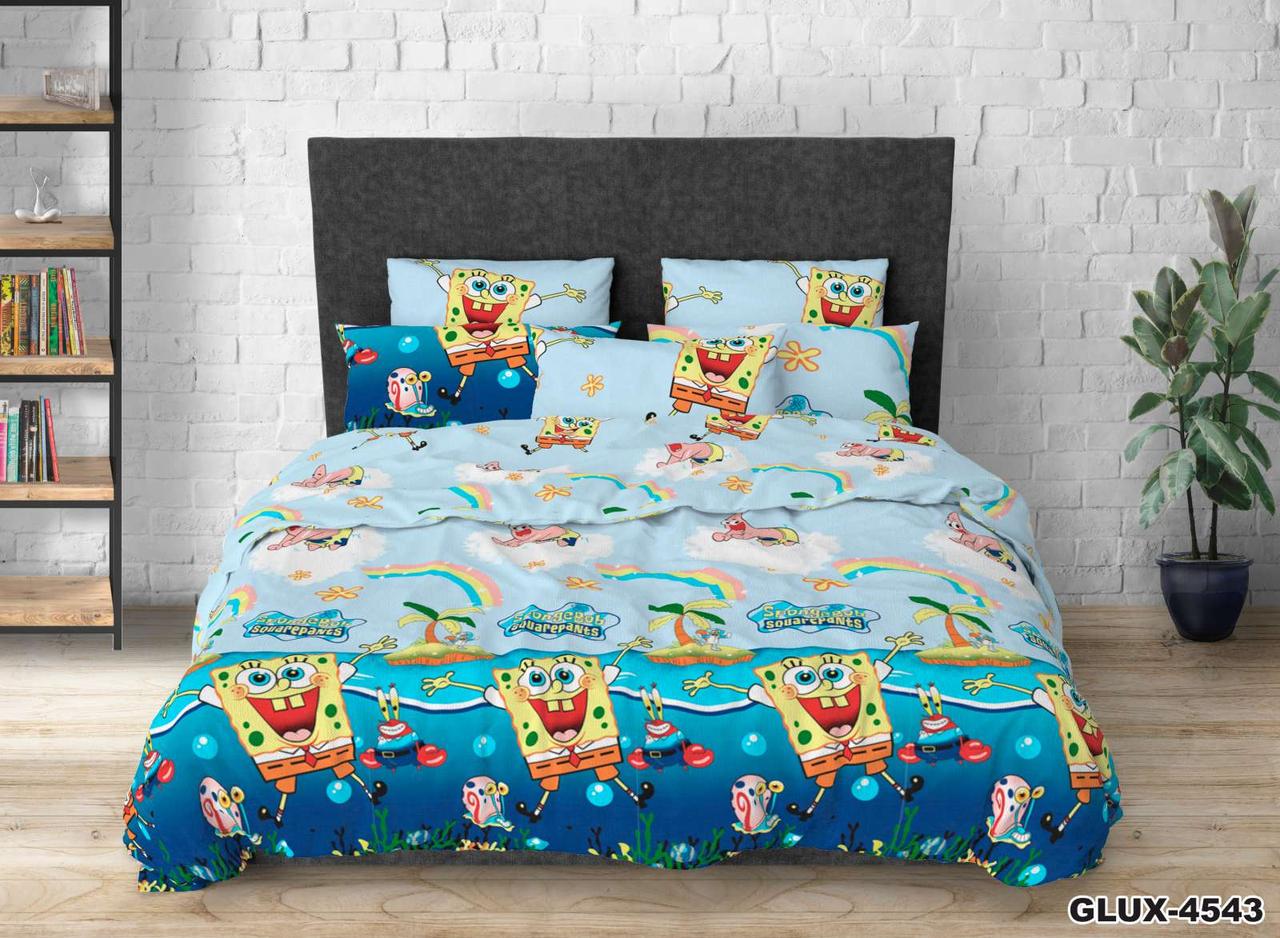 Комплект постільної білизни дитячий SpongeBob полуторний (G-4543/-1.0)