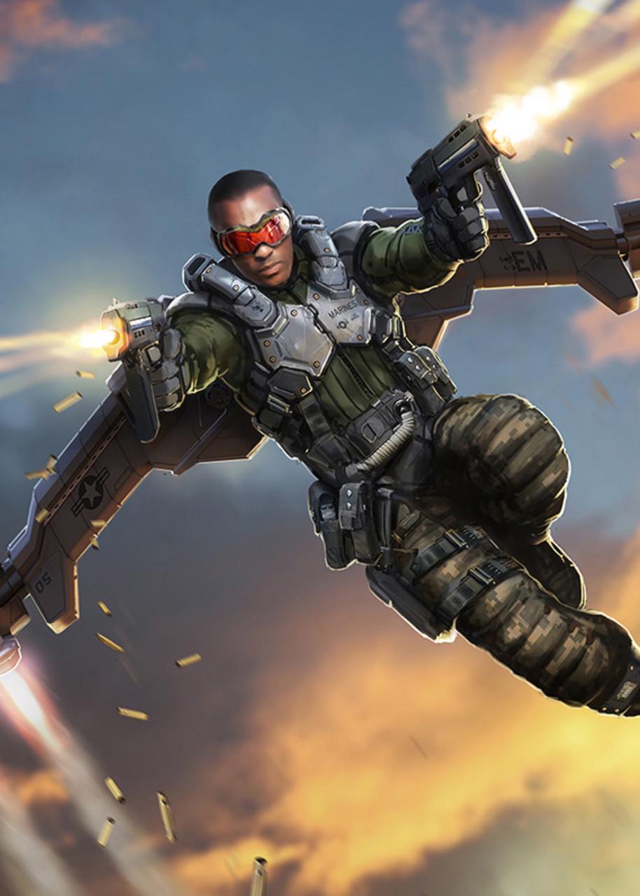 Картина GeekLand Captain America Сокол (CA.09.195)