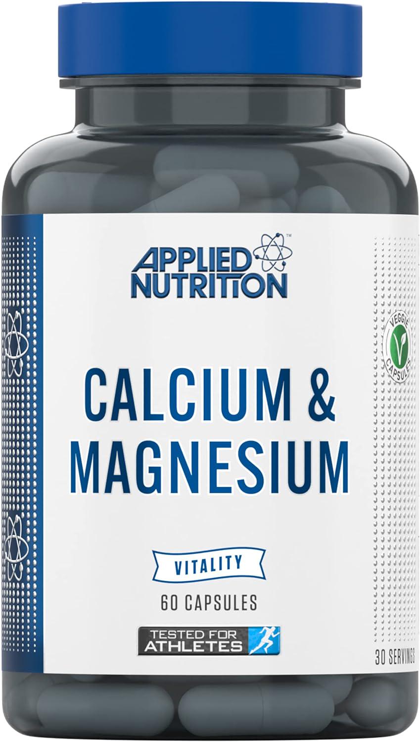 Кальций и магний Applied Nutrition CALCIUM & MAGNESIUM 60 капс.