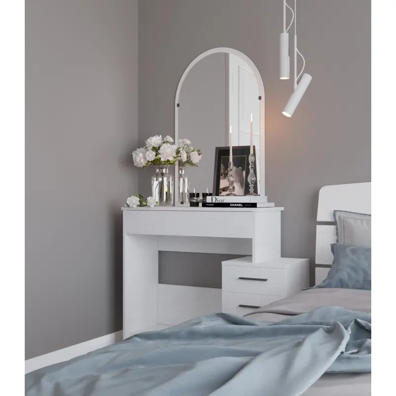 Трюмо для спальни Еверест 1 Нимфея альба (26788647) - фото 3 Трюмо для спальни Еверест 1 Нимфея альба (26788647) - фото 3