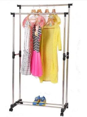 Стойка-вешалка Double Pole Clothes Horse Mini для одежды и обуви - фото 2 Стойка-вешалка Double Pole Clothes Horse Mini для одежды и обуви - фото 2