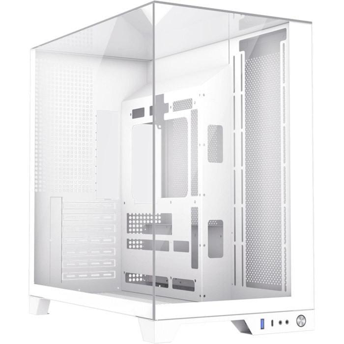 Корпус GameMax Infinity Plus, белый, без БП, Mid Tower, для ATX/MicroATX/Mini-ITX, 1xType-C/1xUSB 3.0, макс. CPU – 160 мм/VGA –