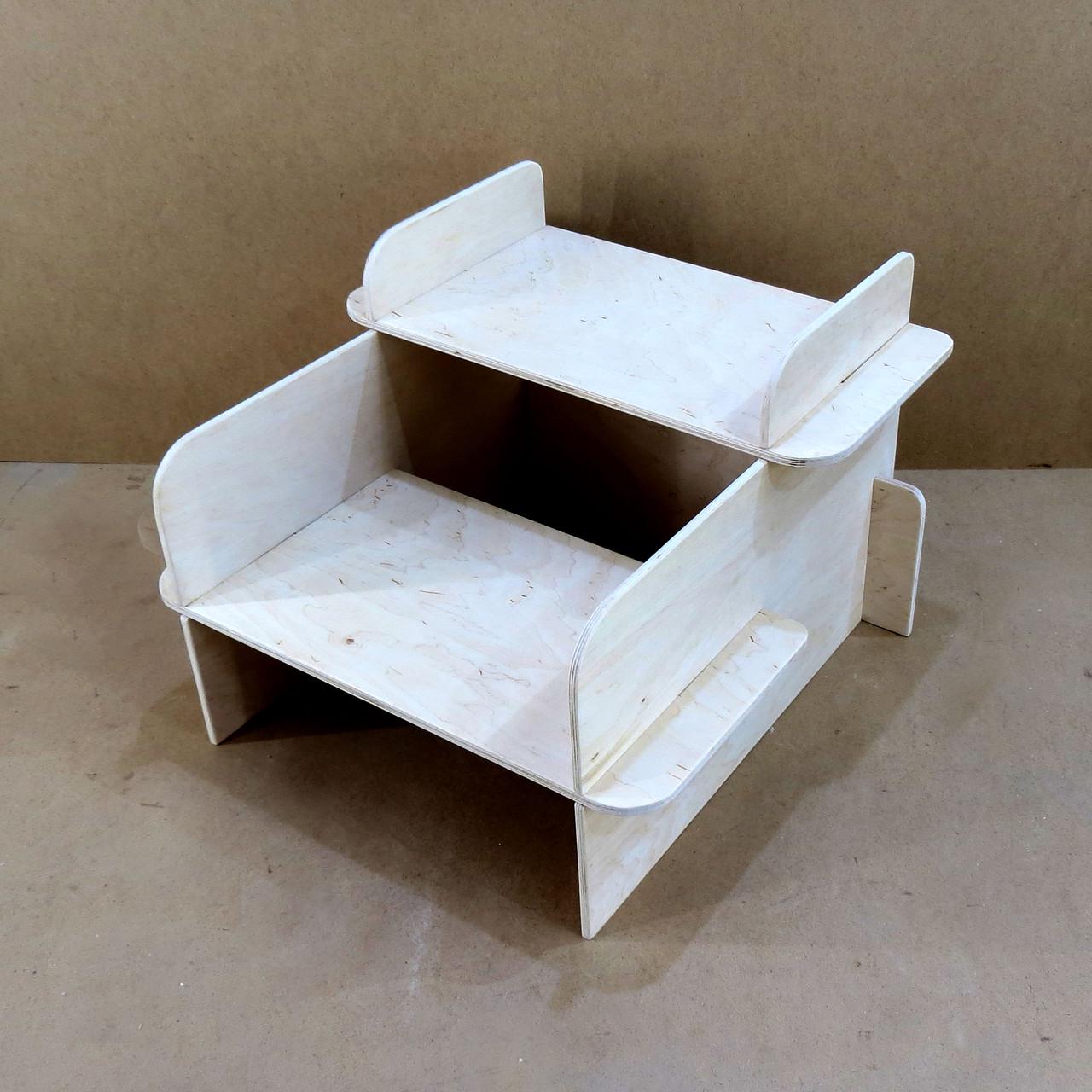 Лестница для собак из дерева Хараре Бланже (ТУС-000101) - фото 3