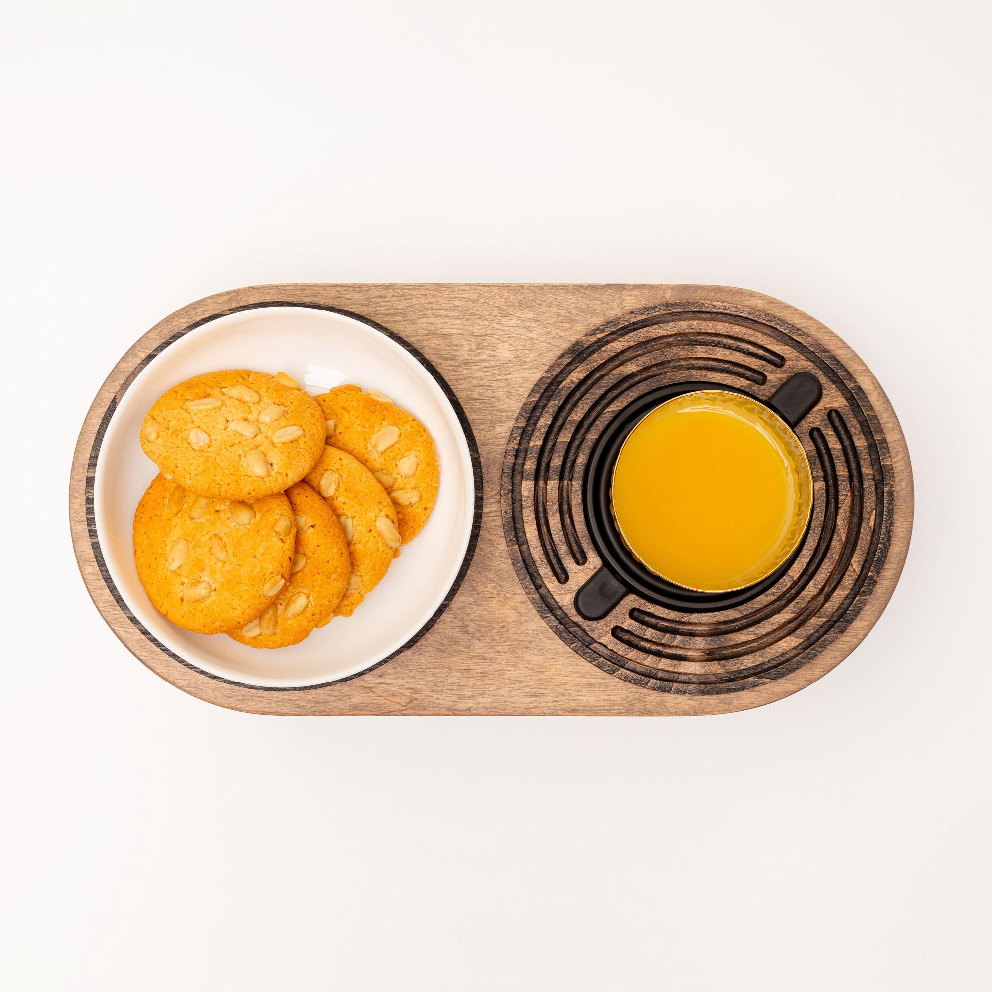 Підставка балансуюча Spillno Oval під келих/пляшку/банку з двосторонньою підставкою для чашки або тарілки (80003) - фото 4