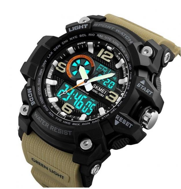 Чоловічий годинник Skmei Disel 1283 Хакі - фото 2 Чоловічий годинник Skmei Disel 1283 Хакі - фото 2
