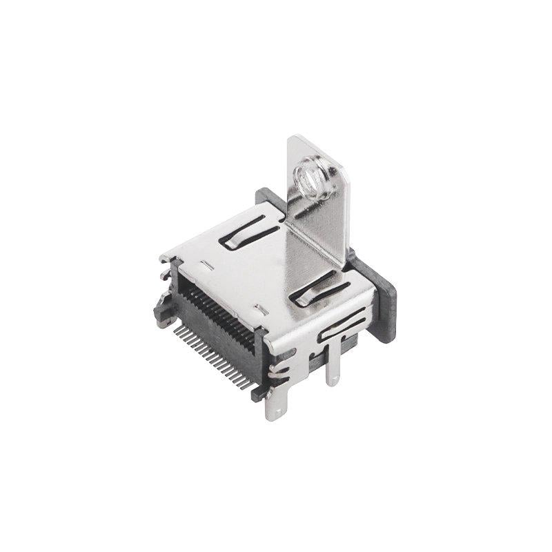 Гнездо HDMI монтажное PCB тип (A291002) Гнездо HDMI монтажное PCB тип (A291002)